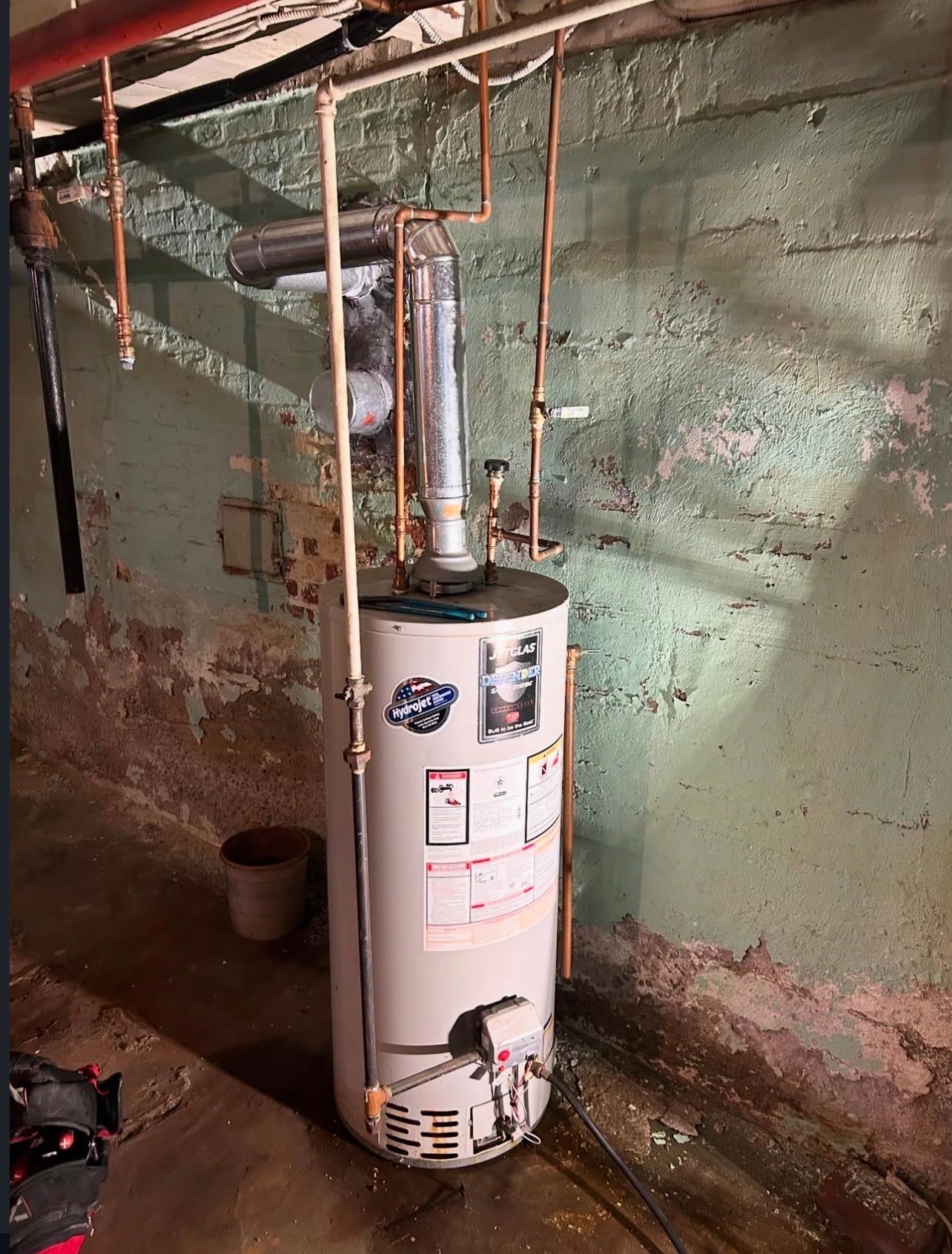 Brick Cellar Water Heater — photo 1