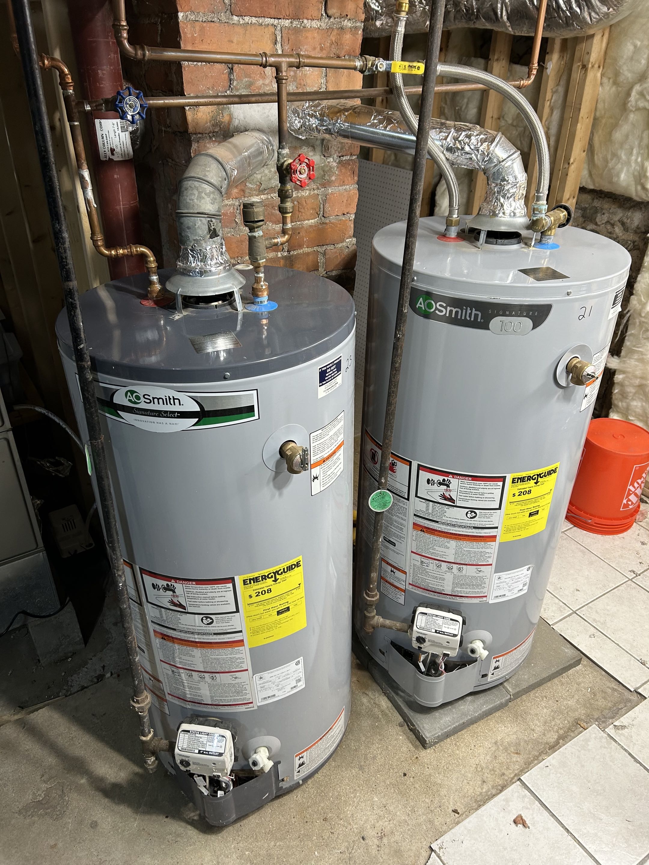 Twin Water Heaters — photo 2